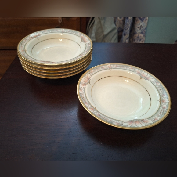 Noritake Barrymore Saucers Set of 6 - Picture 1 of 5